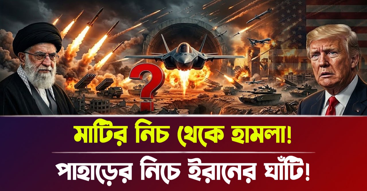 পাহাড়ের নিচে আস্ত এক যুদ্ধবিমান ঘাঁটি! ইরানের ‘ইগল-৪৪’ কি আমেরিকার ধ্বংসের নীল নকশা? মাটির তলার এই রহস্যময় সাম্রাজ্যে কী আছে?