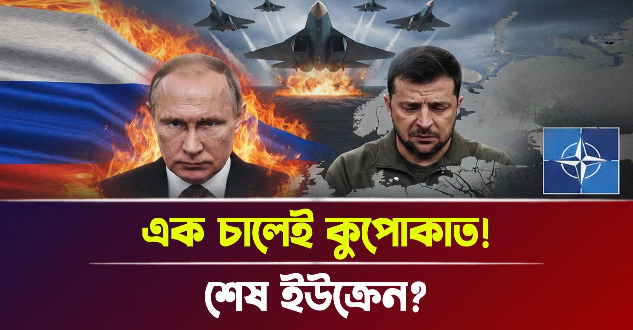 পুতিনের এক চালেই কুপোকাত পশ্চিমারা: ইউক্রেন মানচিত্র থেকে মুছে যাওয়ার পথে?